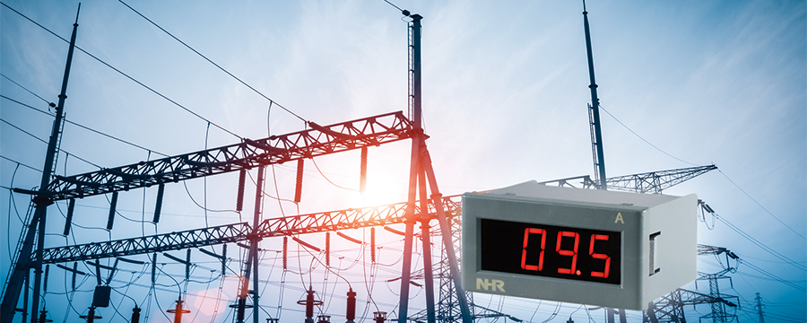 虹潤新品，燃情上市：NHR-D300電壓/電流表，大屏顯示  一目了然